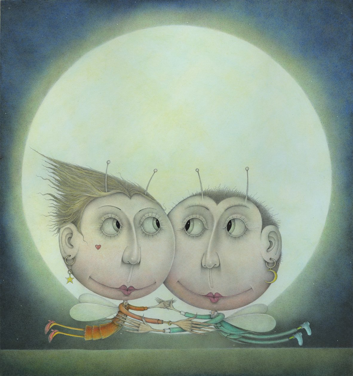 Buzz, 2011 (sekatekniikka) tekijältä Wayne Anderson