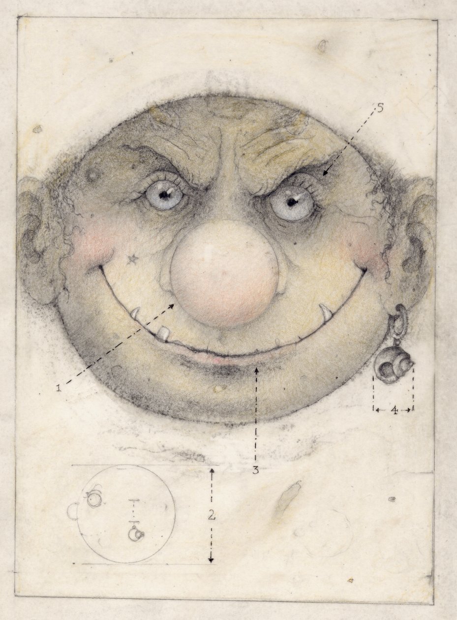 Leprechaunen muotokuva tekijältä Wayne Anderson