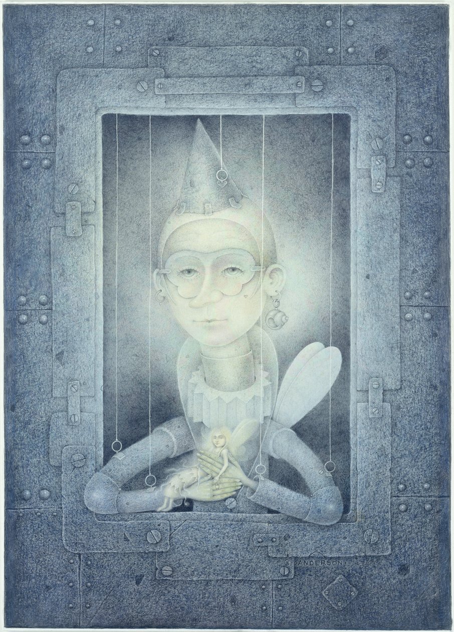 Keijun sieppari, 2005 (sekatekniikka) tekijältä Wayne Anderson