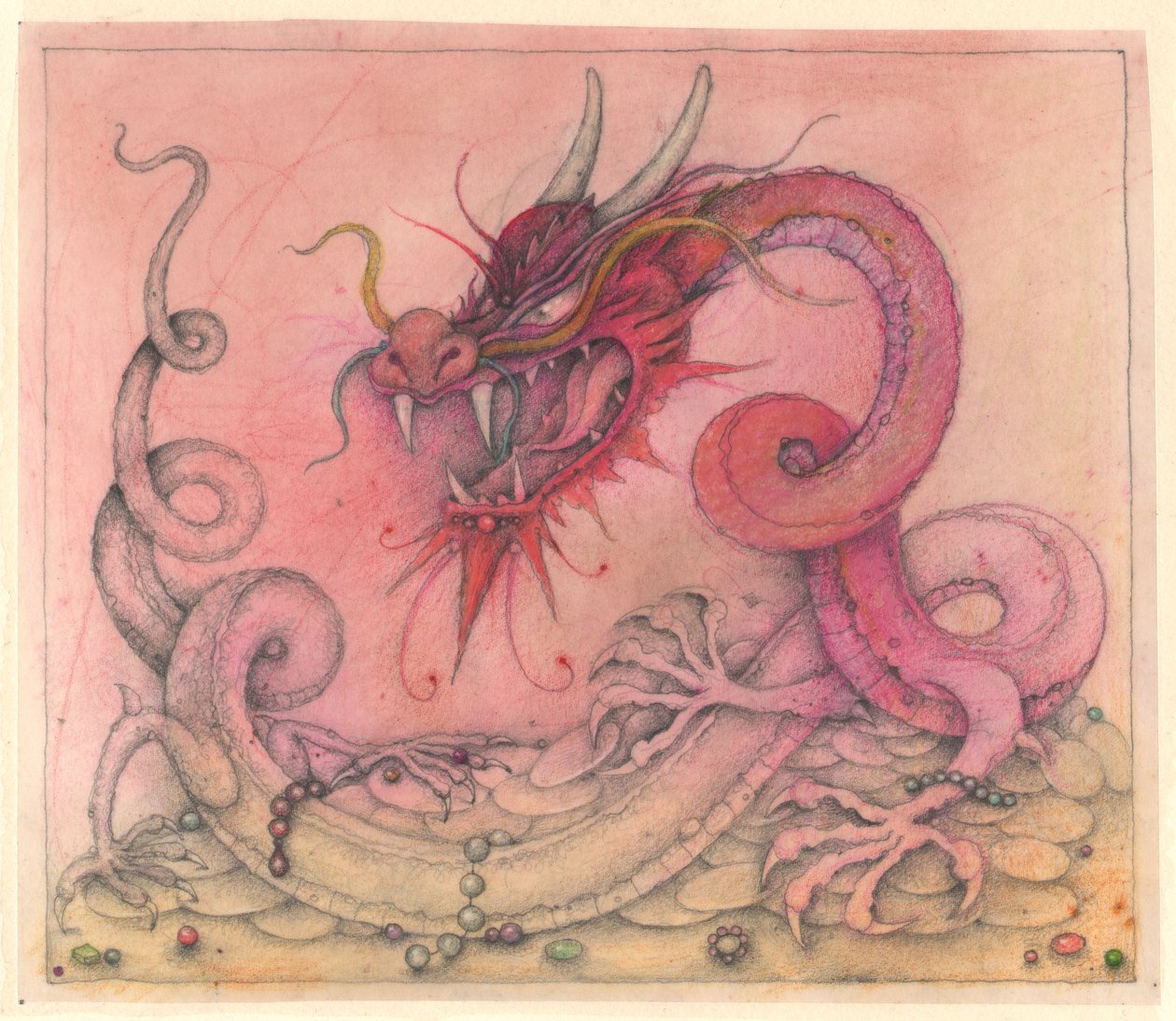Wicked Dragon, 2000 (sekatekniikka) tekijältä Wayne Anderson