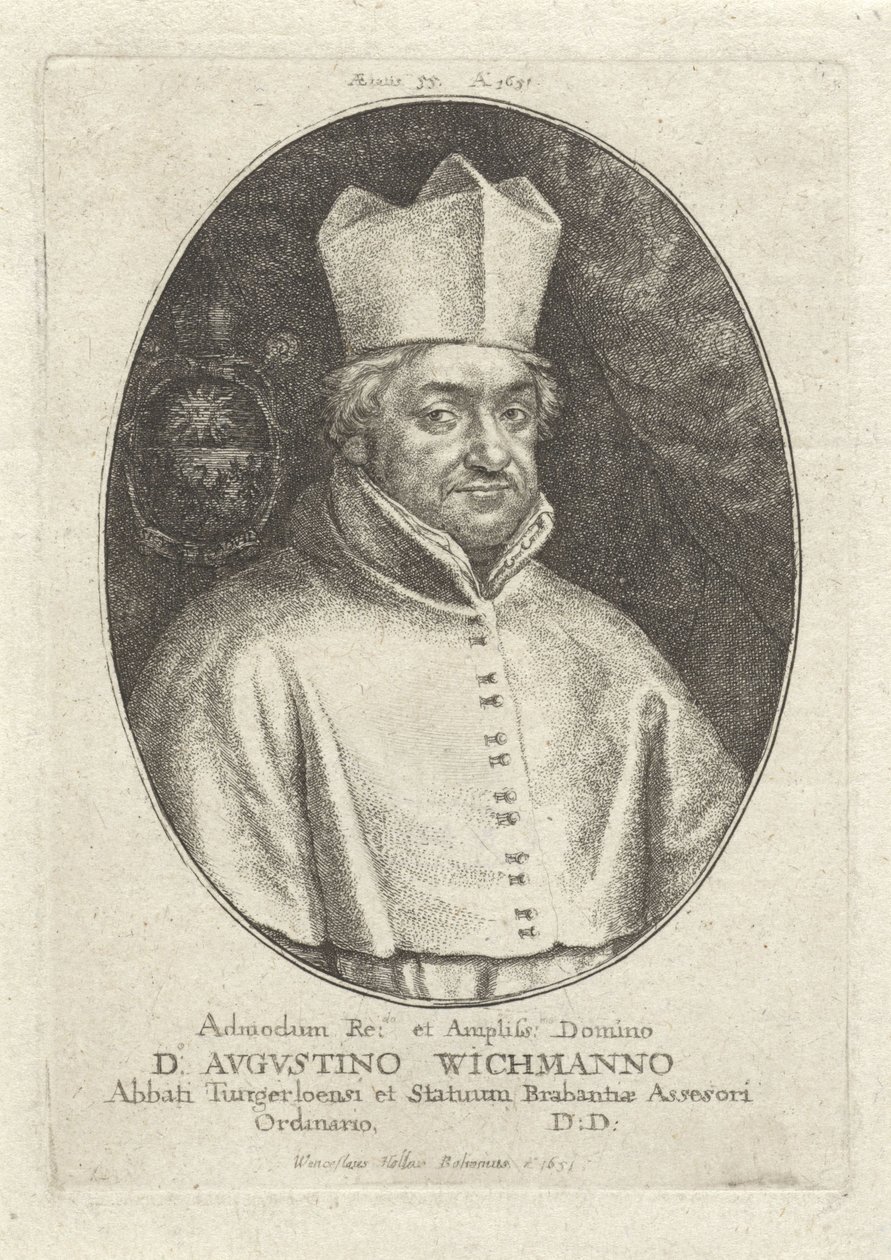 Augustinus Wichmans tekijältä Wenceslaus Hollar