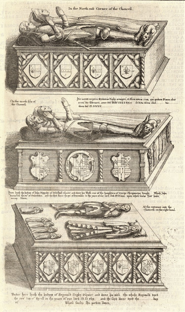 Digbyn perhe (muistomerkki) tekijältä Wenceslaus Hollar