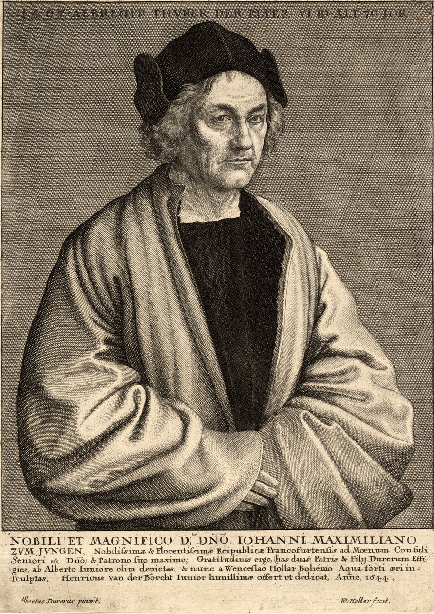 Dürer vanhin. Tila 2 tekijältä Wenceslaus Hollar