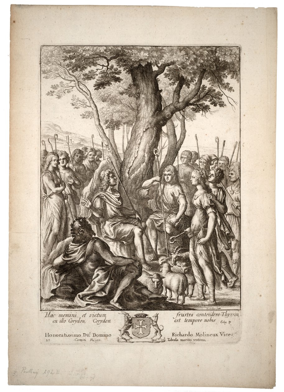 Meliboeus. Tila 3 tekijältä Wenceslaus Hollar