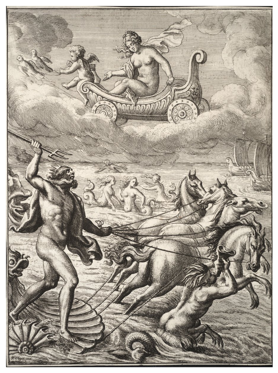 Neptunus ja Venus. Tila 2 tekijältä Wenceslaus Hollar