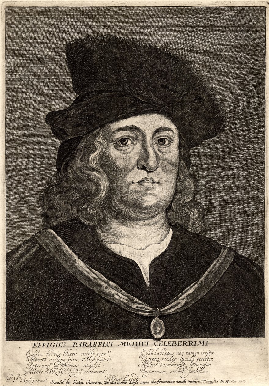Paracelsus. Tila 2 tekijältä Wenceslaus Hollar
