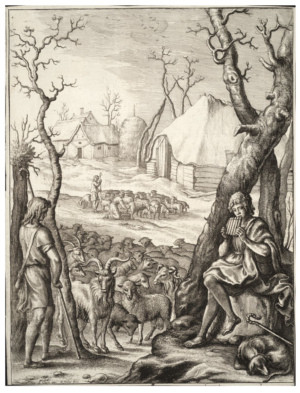 Karjanjalostus tekijältä Wenceslaus Hollar