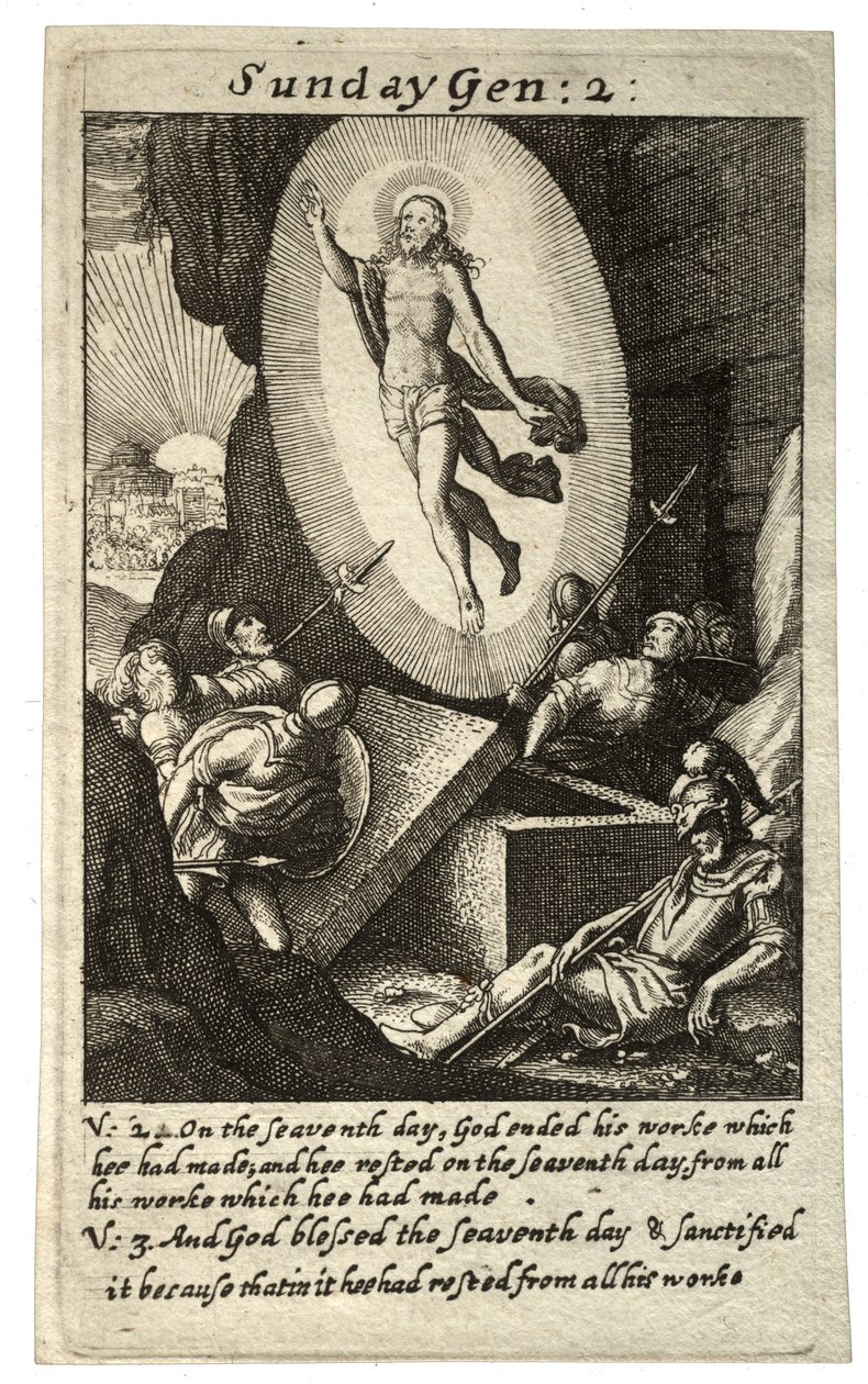 Sunnuntai. Tila 1 tekijältä Wenceslaus Hollar