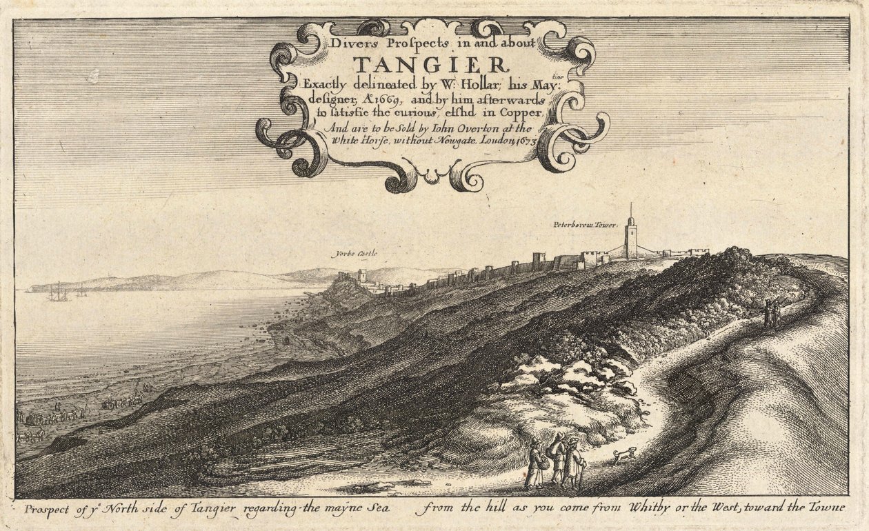 Tanger. Sarjan nimi .. Tila 1 tekijältä Wenceslaus Hollar