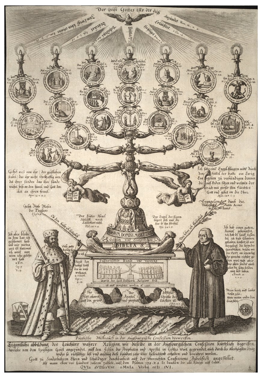 Augsburgin tunnustus. Valtio 2 tekijältä Wenceslaus Hollar
