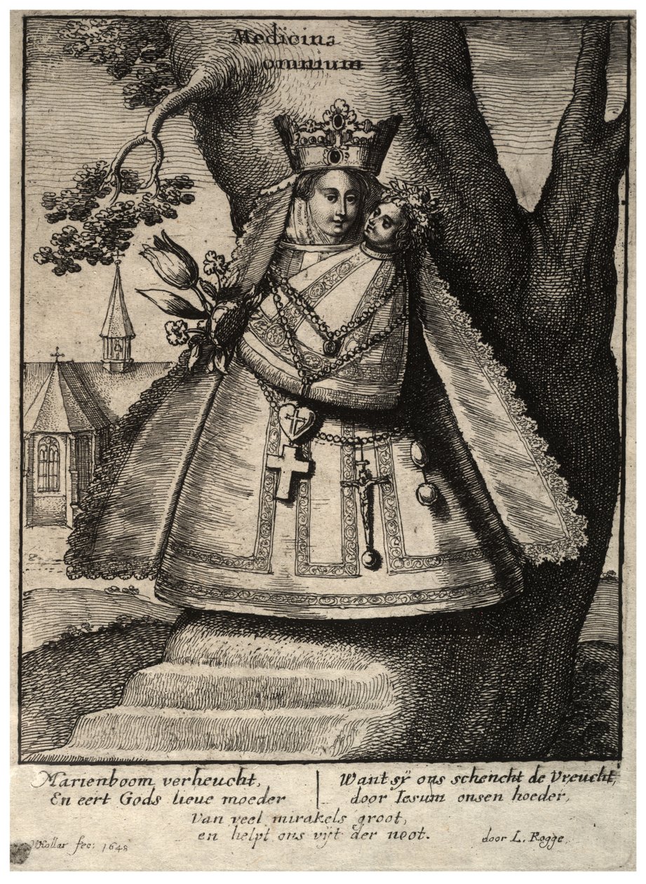 Clevesin neitsyt. Tila 2 tekijältä Wenceslaus Hollar