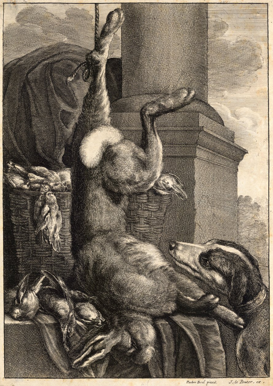 Kuollut jänis. Tila 2 tekijältä Wenceslaus Hollar