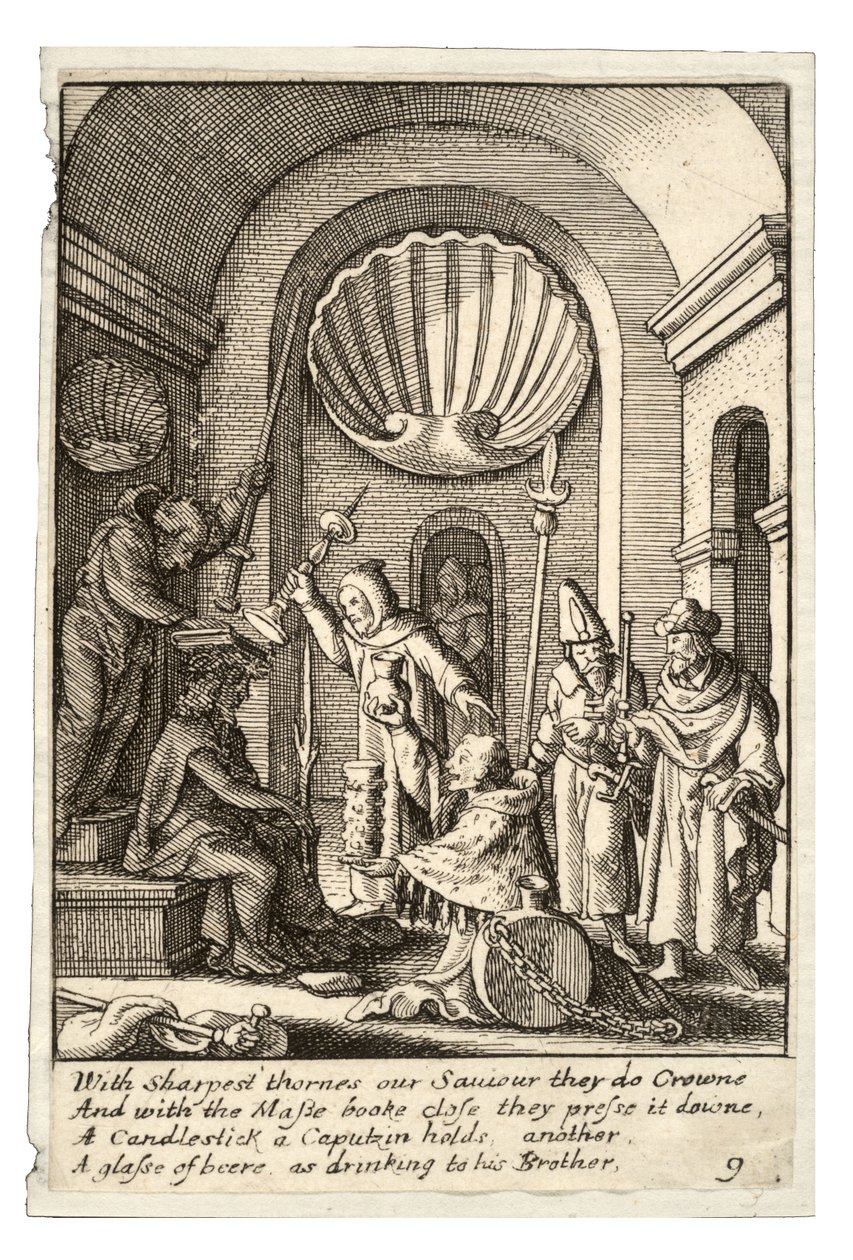 Pilkkaaminen tekijältä Wenceslaus Hollar