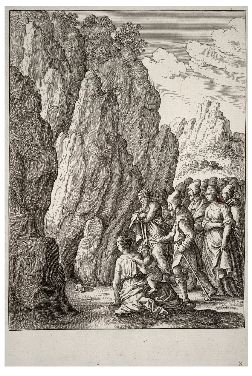 Vuori synnytyksessä tekijältä Wenceslaus Hollar