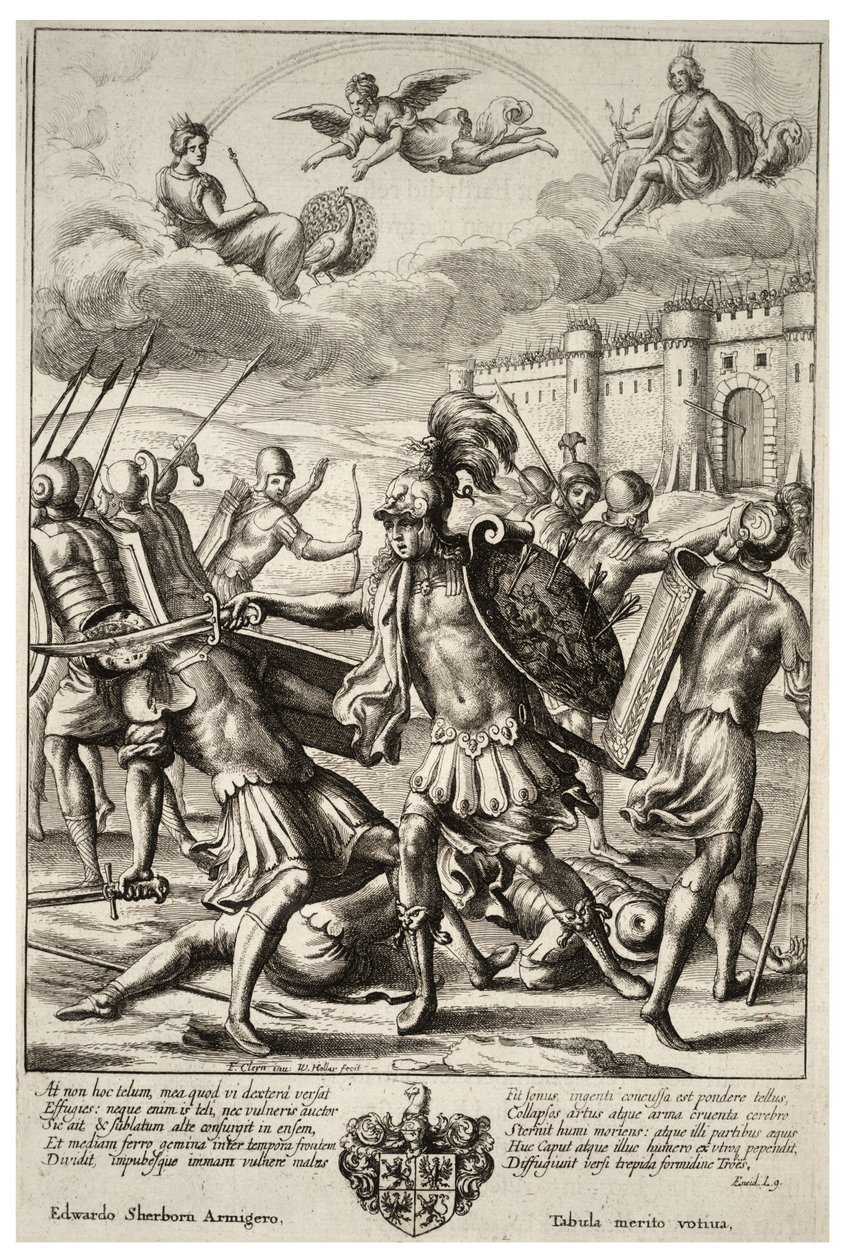 Turnus surmasi Pandaruksen. Tila 2 tekijältä Wenceslaus Hollar
