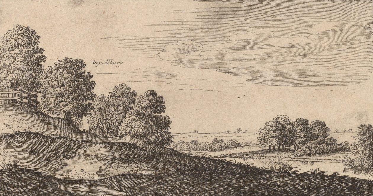 Albury, 1645. tekijältä Wenceslaus Hollar