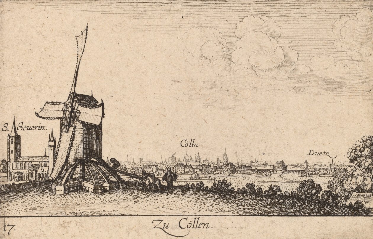 Colònia, 1635. finlandès tekijältä Wenceslaus Hollar