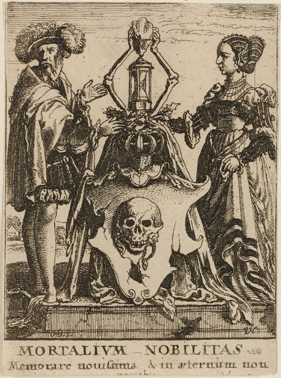 Kuoleman vaakuna tekijältä Wenceslaus Hollar
