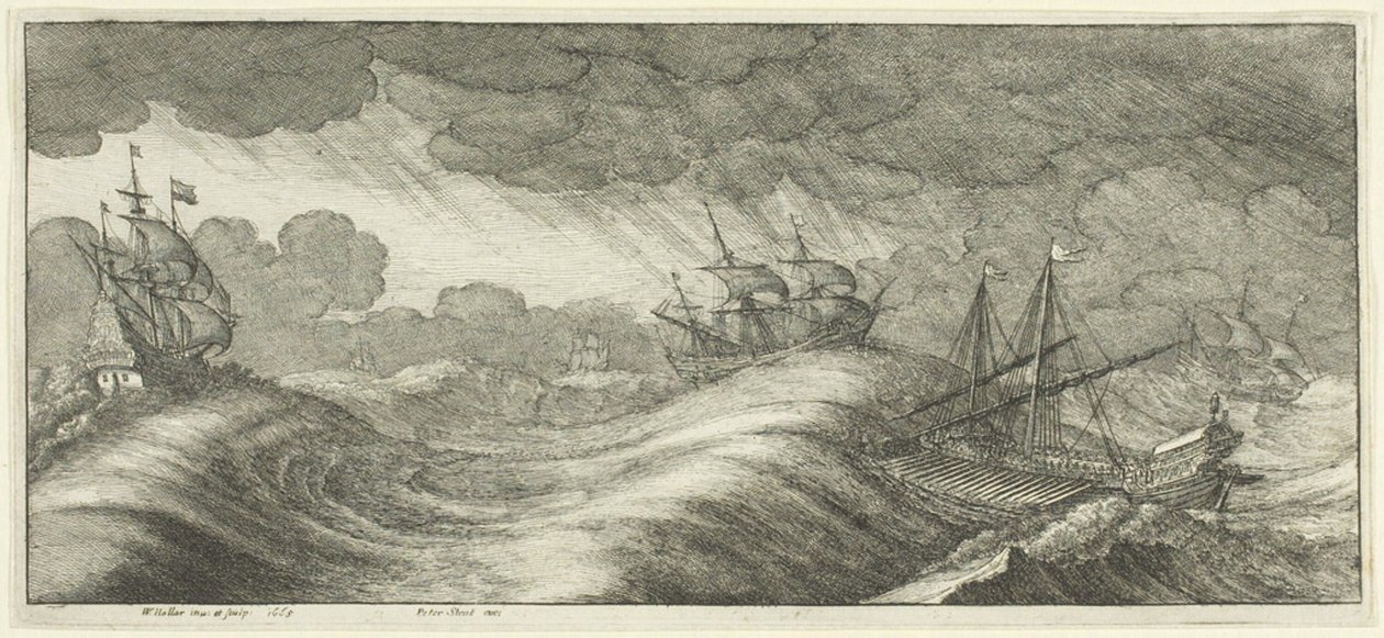 Galley tekijältä Wenceslaus Hollar