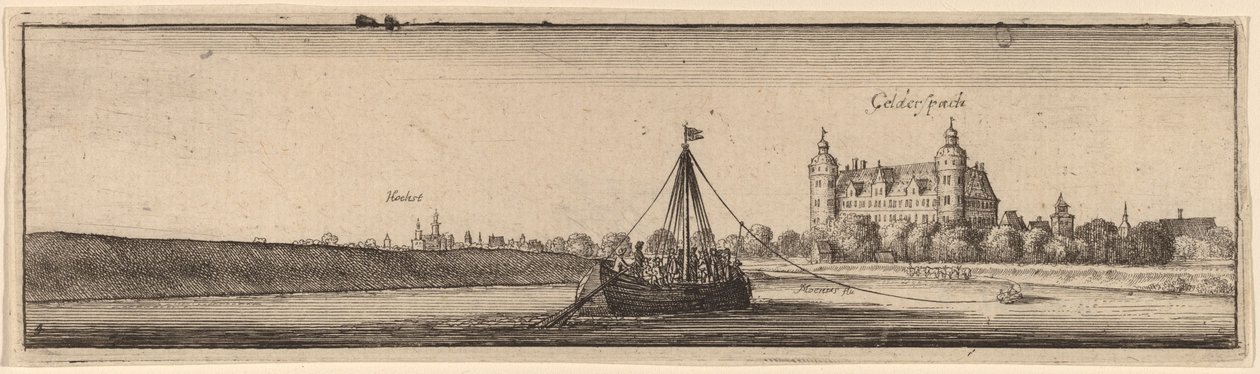 Gelderspach, c. 16321636. tekijältä Wenceslaus Hollar