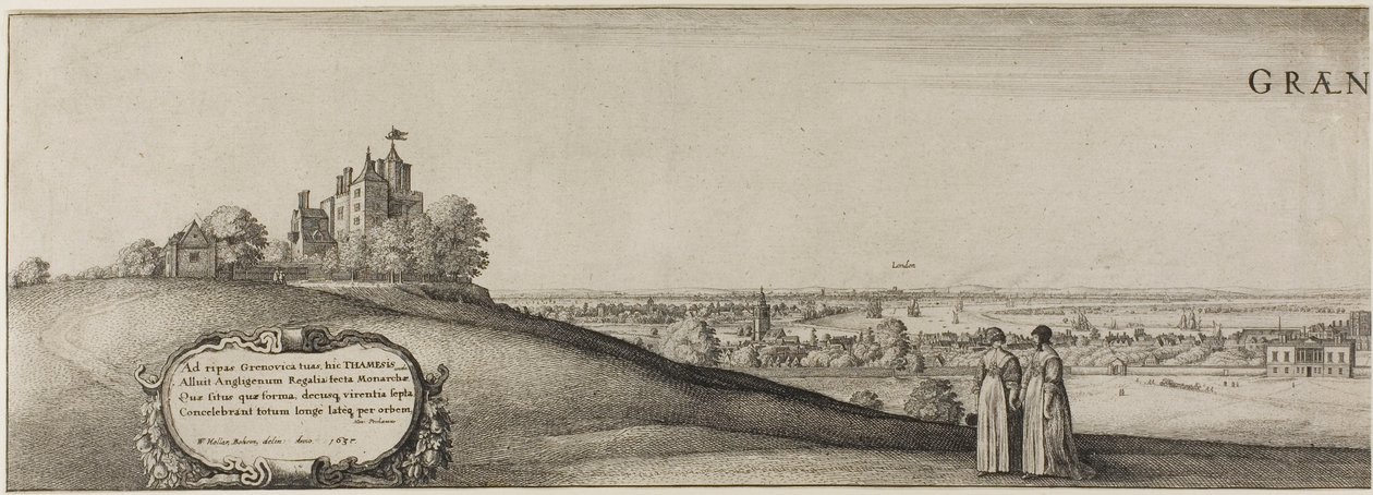 Greenwich tekijältä Wenceslaus Hollar