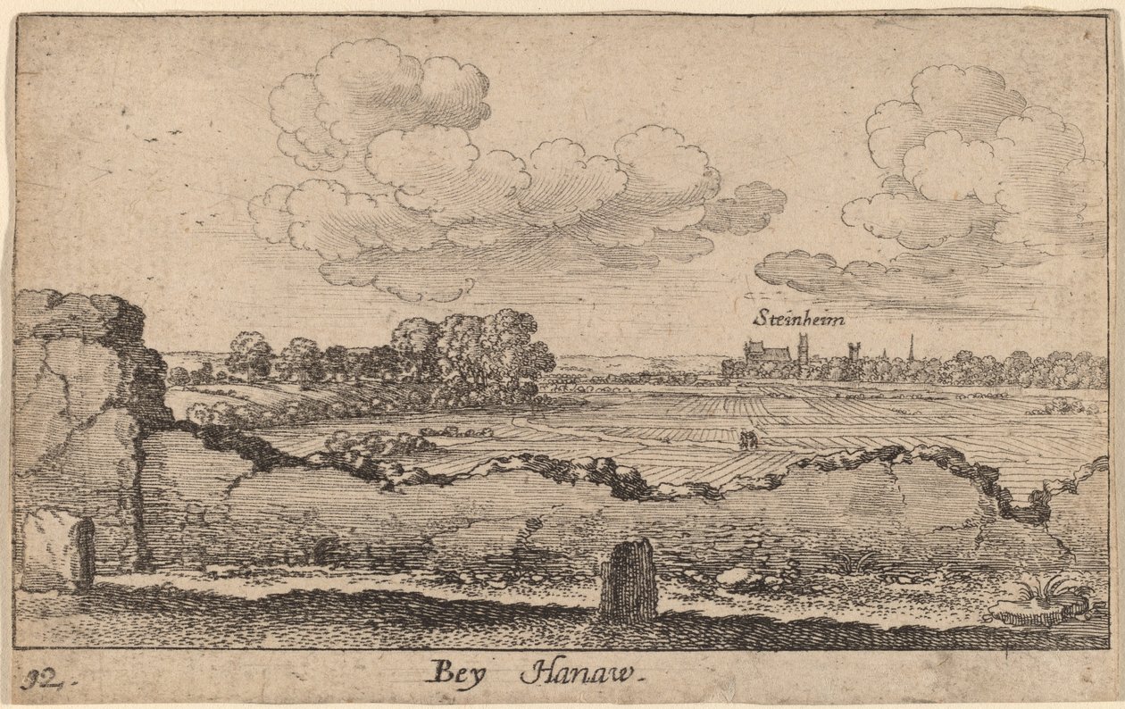 Syntynyt tekijältä Wenceslaus Hollar