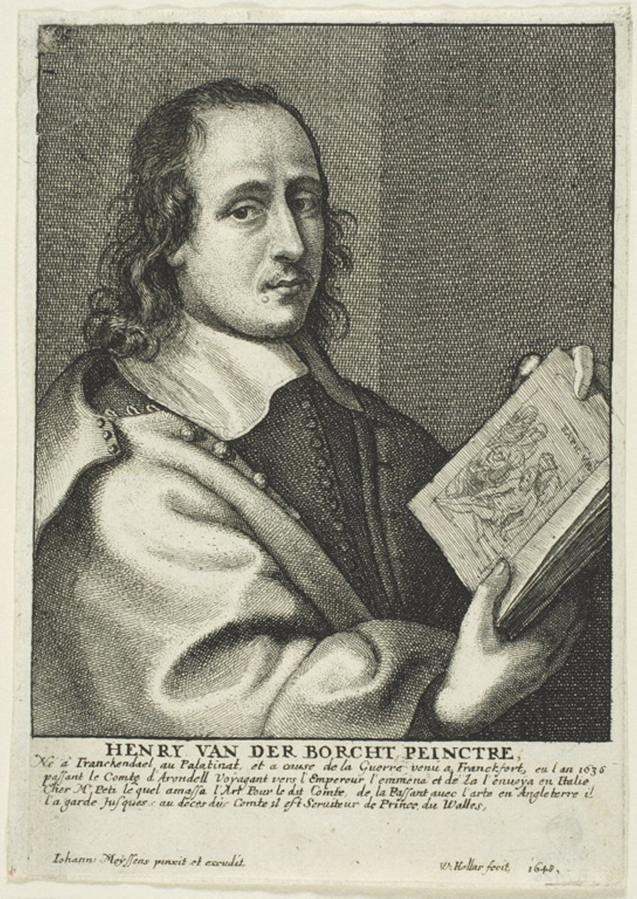 Hendrik van der Borcht nuorempi tekijältä Wenceslaus Hollar