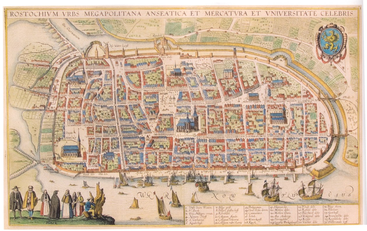 Hollar-Rostock tekijältä Wenceslaus Hollar