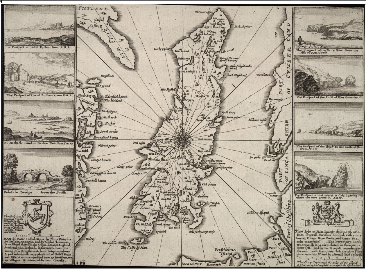 Mansaari tekijältä Wenceslaus Hollar