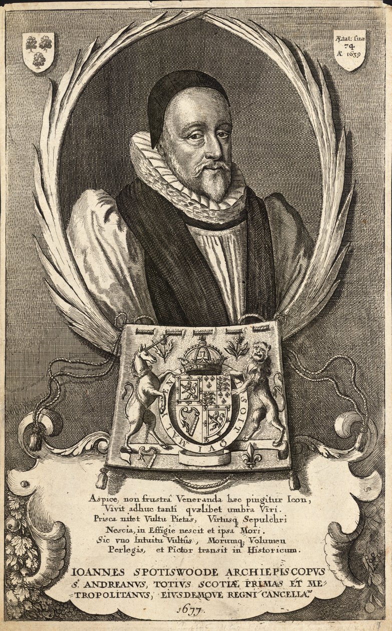 John Spottiswoode. Valtio 3 tekijältä Wenceslaus Hollar