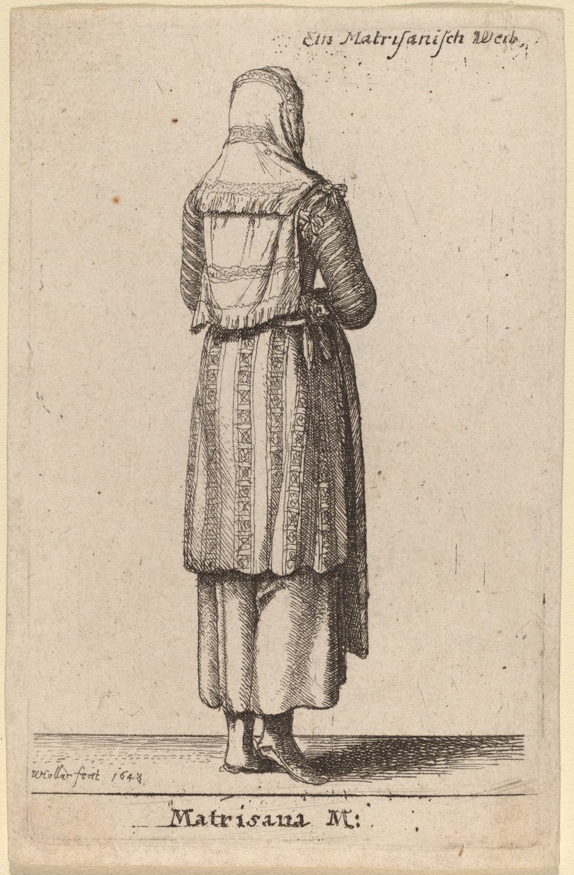Matrisana M. tekijältä Wenceslaus Hollar