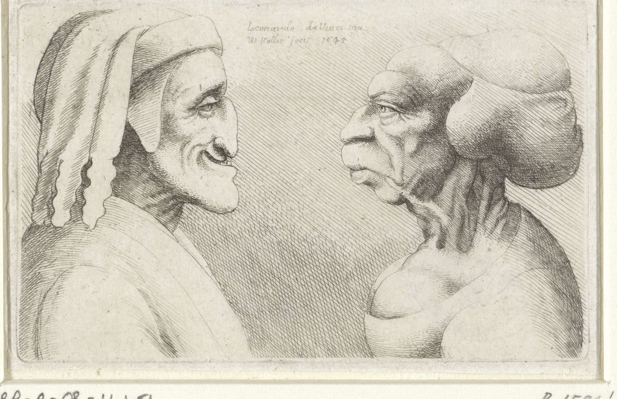Caps caricaturescos deformats d