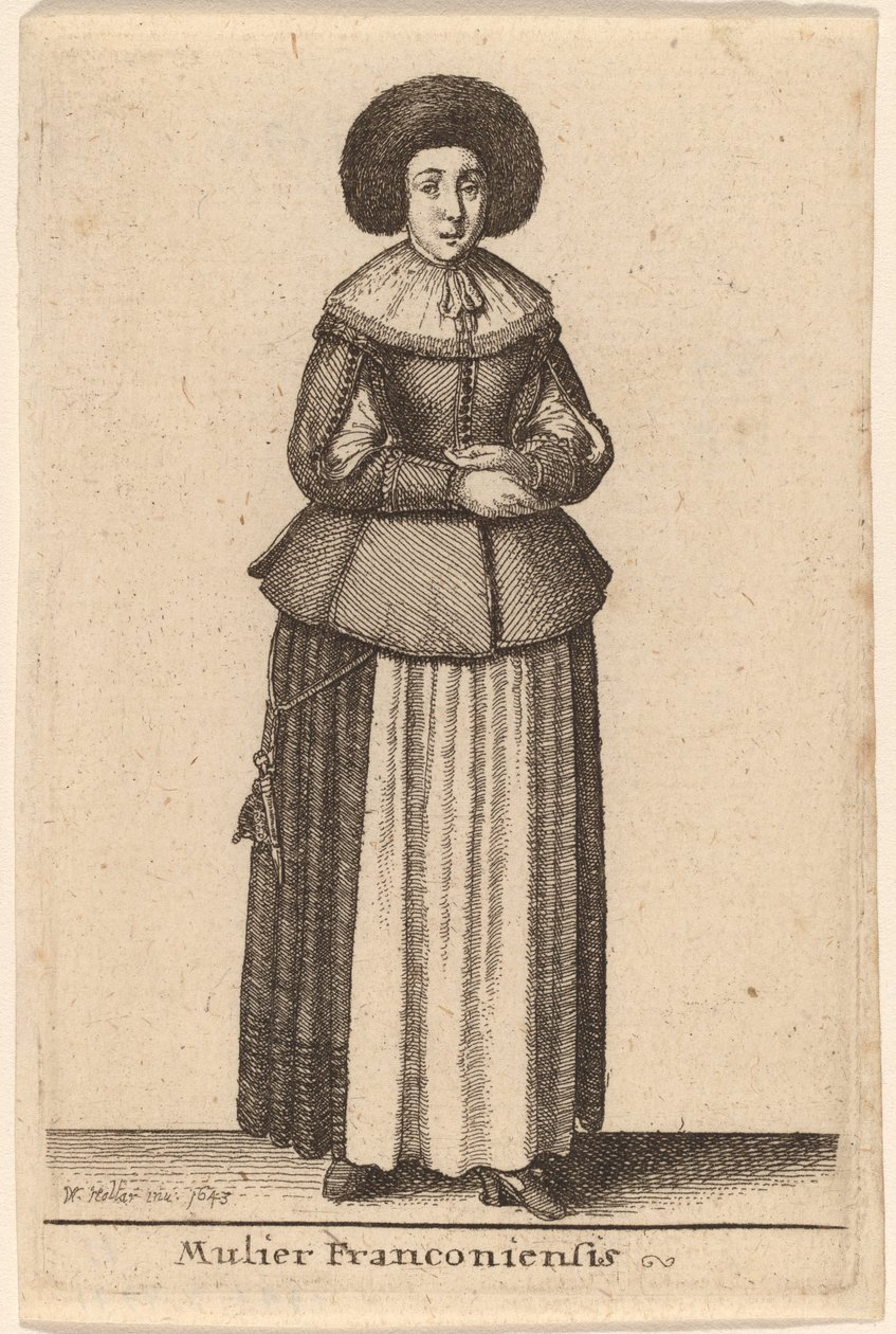 Frankenin nainen tekijältä Wenceslaus Hollar