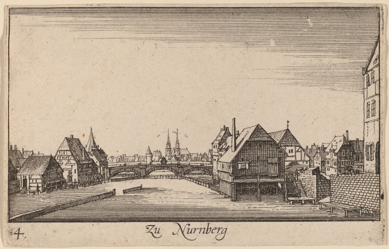Nürnberg tekijältä Wenceslaus Hollar