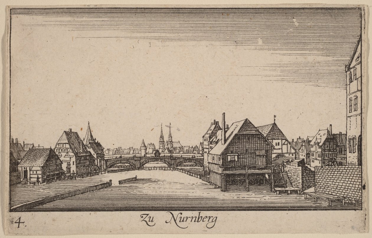 Nürnberg tekijältä Wenceslaus Hollar
