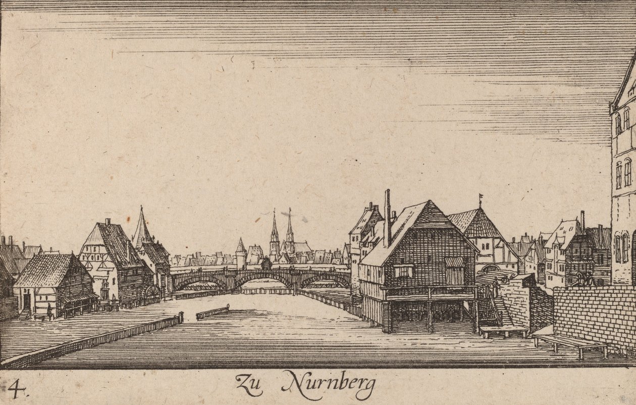 Nürnberg, 1635. tekijältä Wenceslaus Hollar