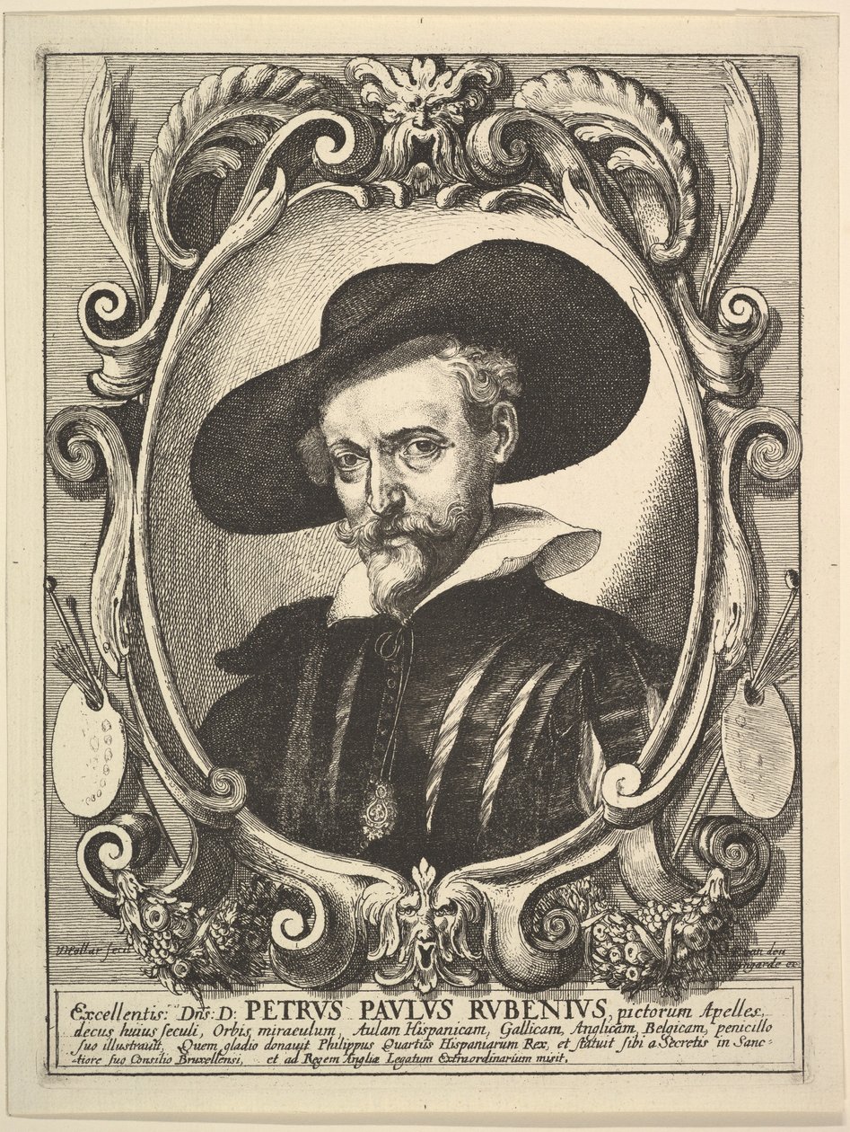 Peter Paul Rubens Peter Paul Rubenius, 1625-77 tekijältä Wenceslaus Hollar