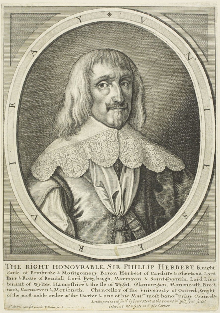 Philip Herbert, Earl of Pembroke tekijältä Wenceslaus Hollar