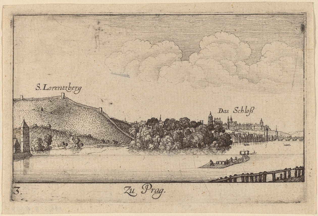 Praha tekijältä Wenceslaus Hollar