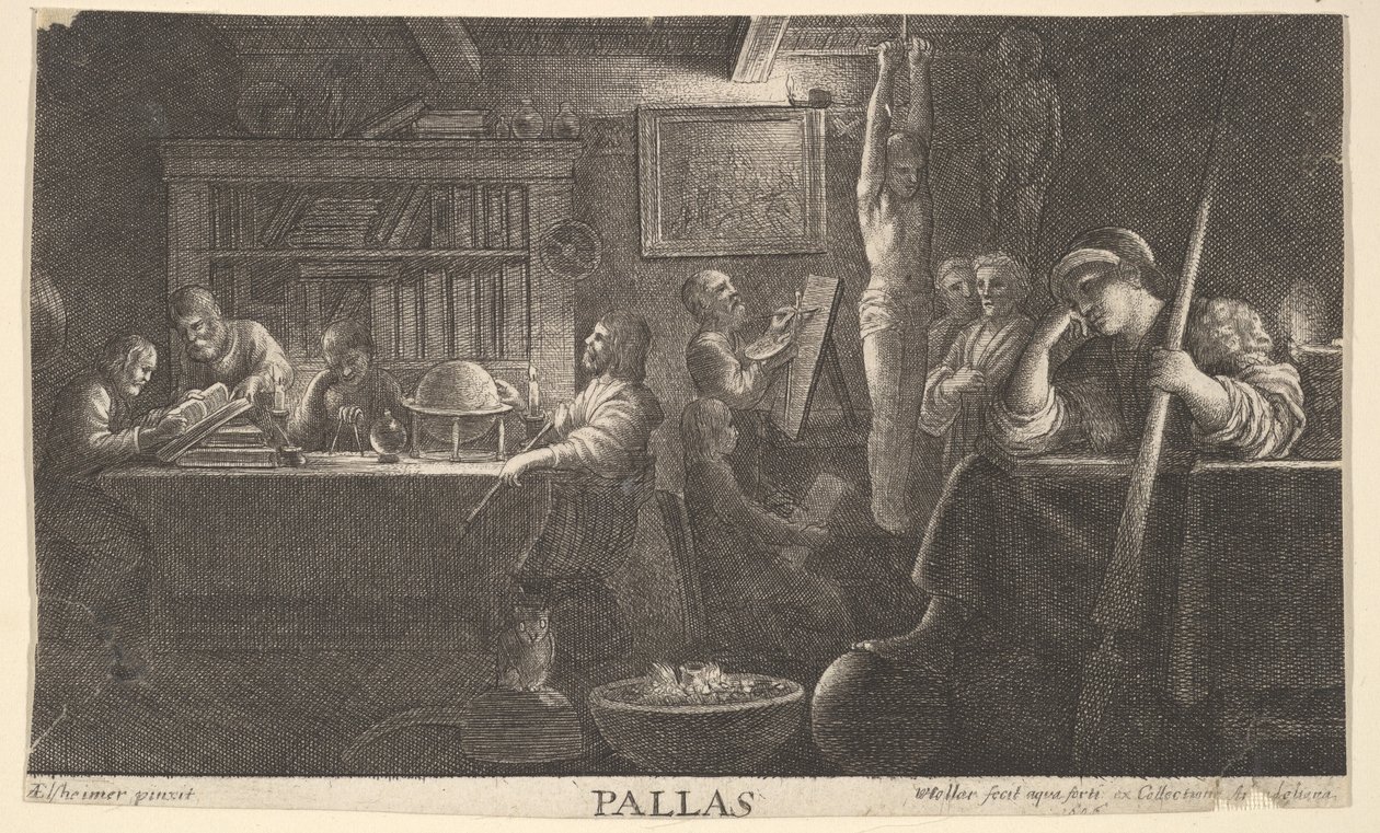 Pallaksen valtakunta, 1646. tekijältä Wenceslaus Hollar