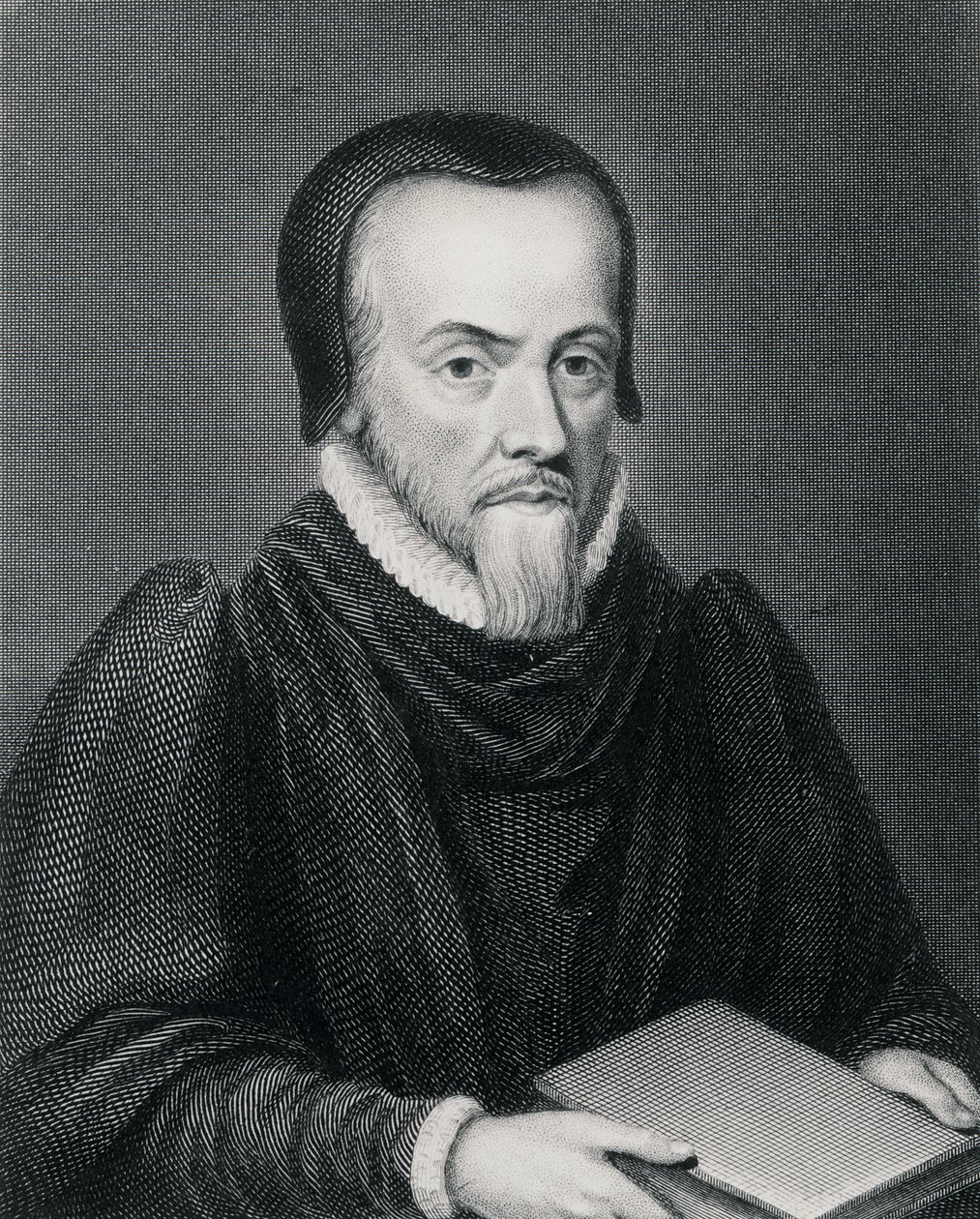 Richard Hooker (n.1554-1600), kaiverrettu Edward Findenin toimesta. tekijältä Wenceslaus Hollar