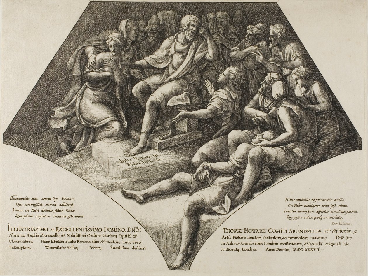 Seleucus ja hänen poikansa tekijältä Wenceslaus Hollar