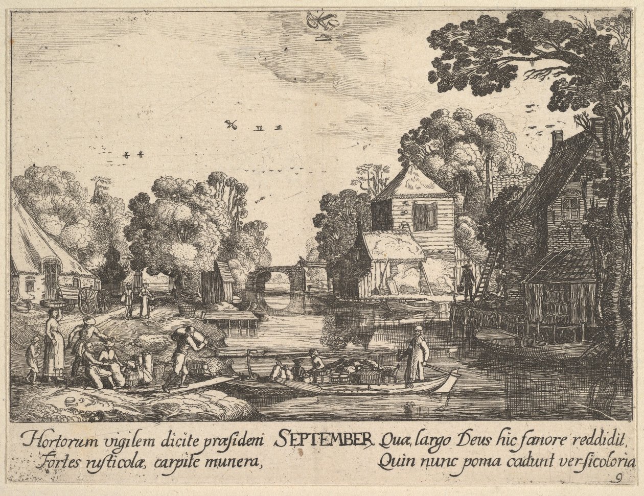 syyskuuta 1628-29. tekijältä Wenceslaus Hollar