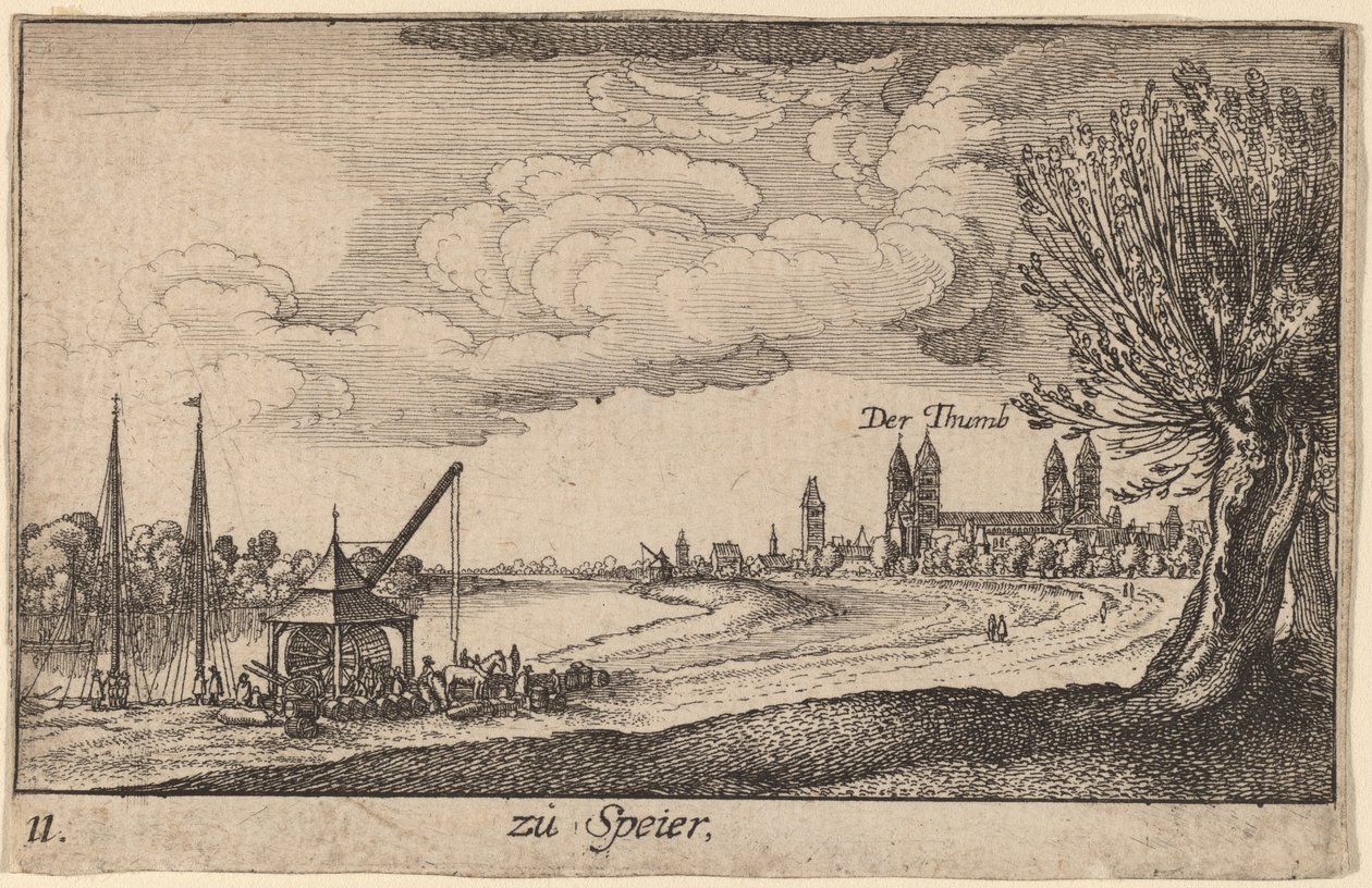 Speyer tekijältä Wenceslaus Hollar