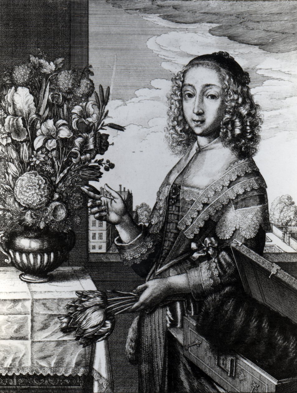 Kevät, 1641 tekijältä Wenceslaus Hollar