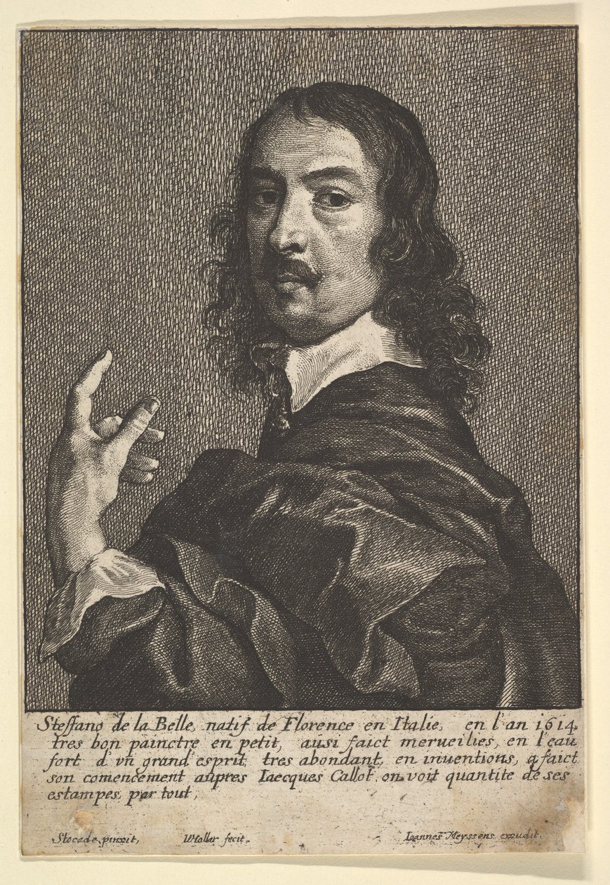 Stefano della Bella, 1649. tekijältä Wenceslaus Hollar