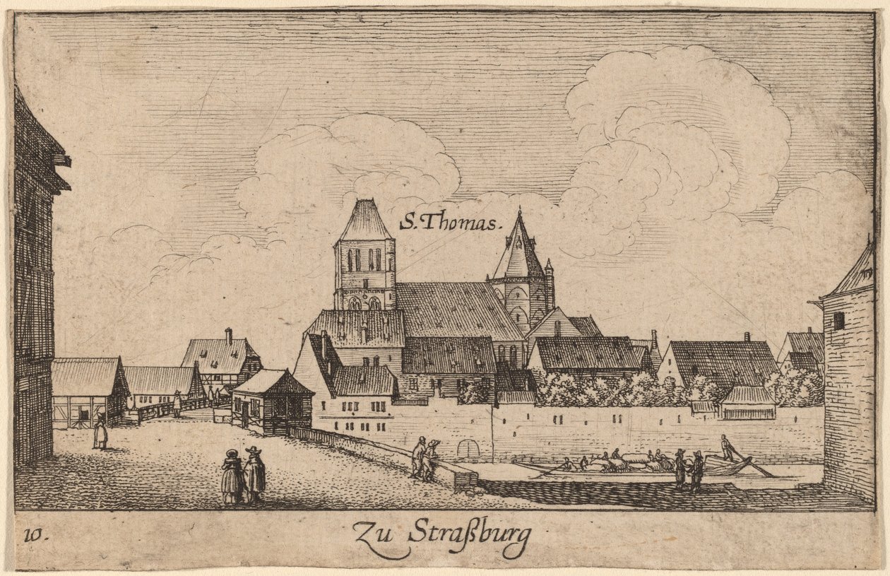 Strasbourg tekijältä Wenceslaus Hollar