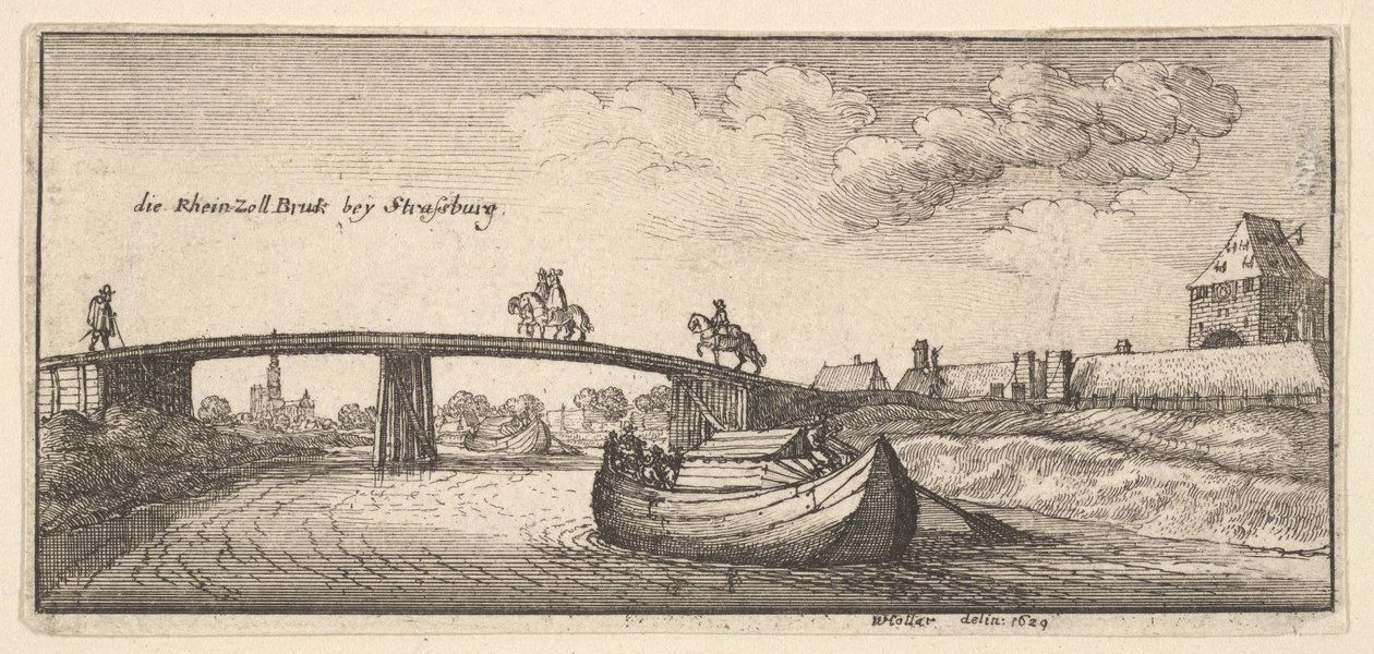 Strasbourg, 1629. tekijältä Wenceslaus Hollar