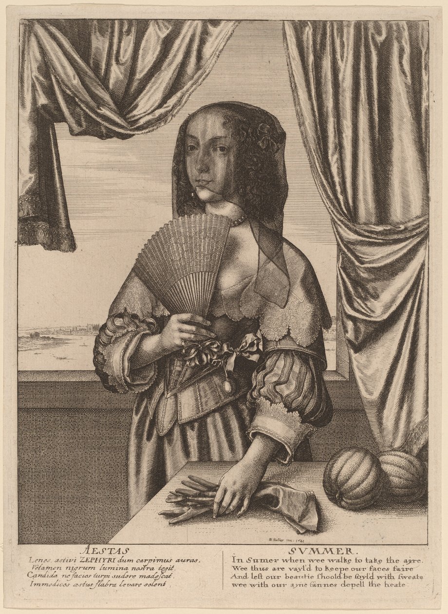 Kesä tekijältä Wenceslaus Hollar