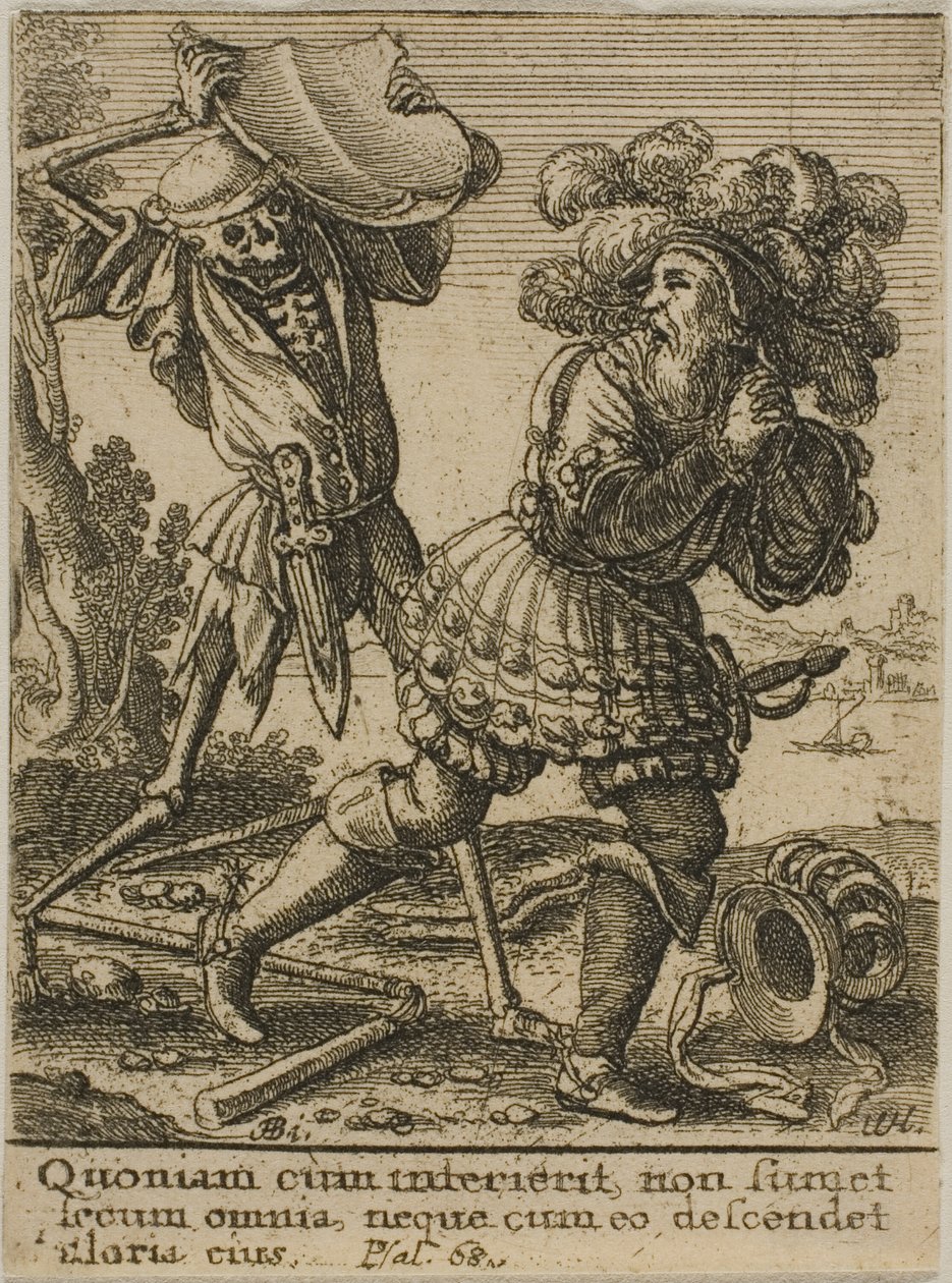 Kreivi ja kuolema tekijältä Wenceslaus Hollar